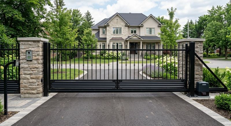 Car Gate Installation in Alpharetta, GA