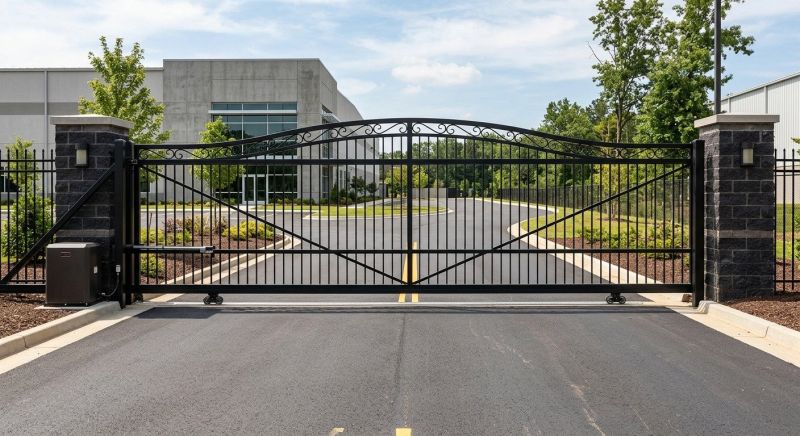 Commercial Gate Installation in Naperville, IL