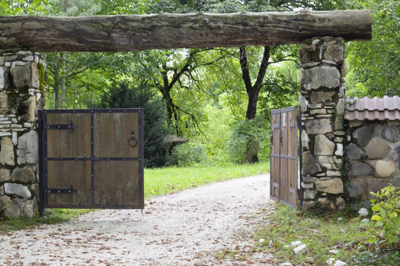 Traditional Wooden Gate