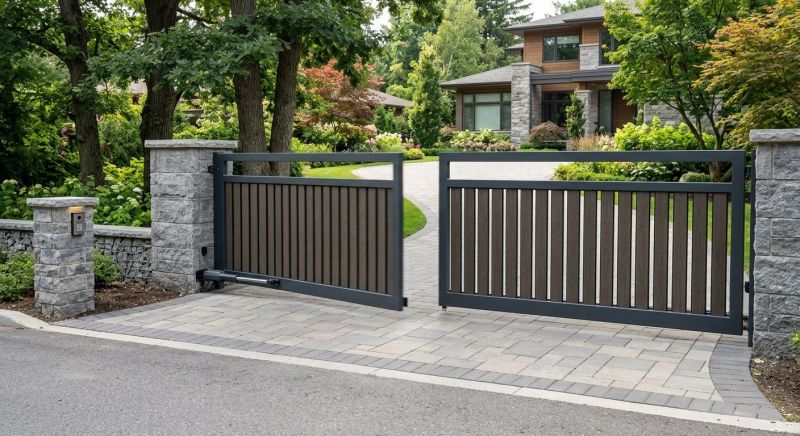 Driveway Gate Installation in Toms River, NJ
