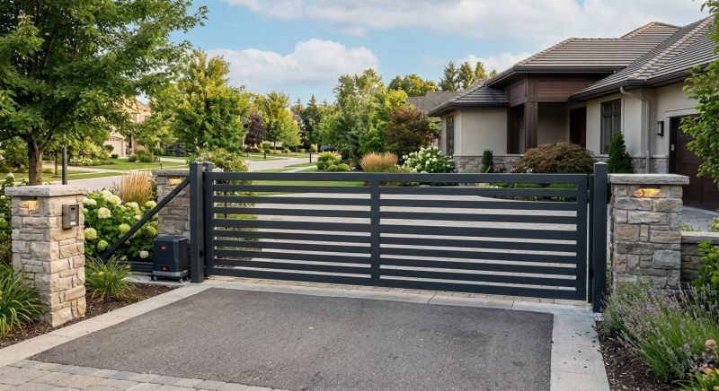 Driveway Gate Installation in Cary, NC