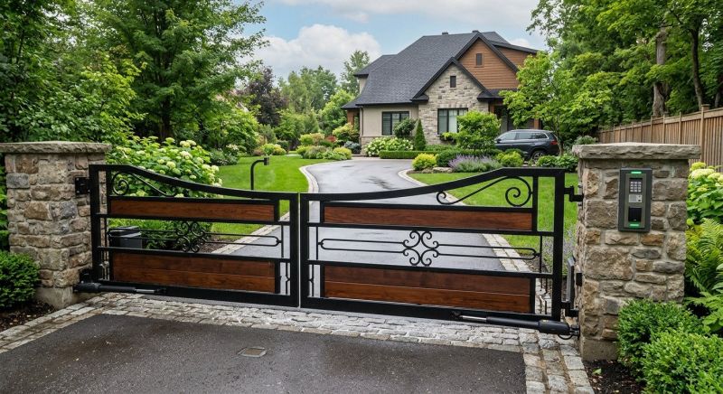Electric Gate Installation in Roswell, GA
