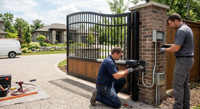 Electronic Gate Installation in Roswell, GA