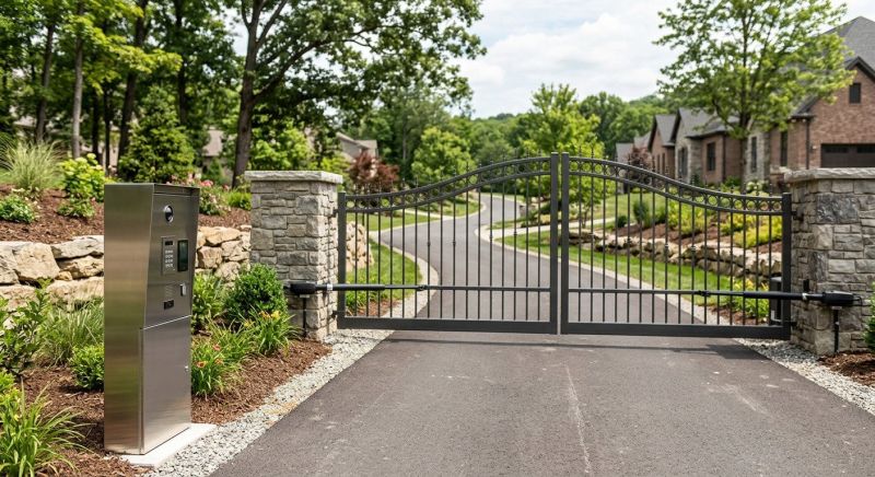 Entrance Gate Installation in Annapolis, MD