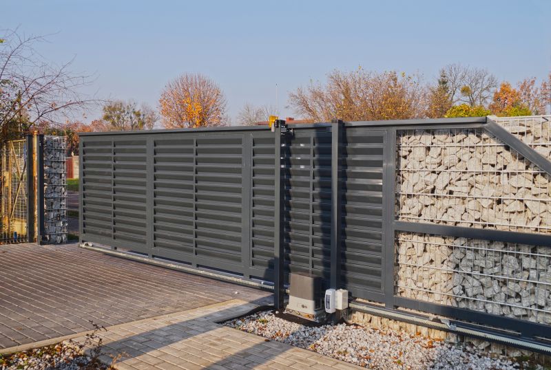 Motorized Gate Installation in Roswell, GA