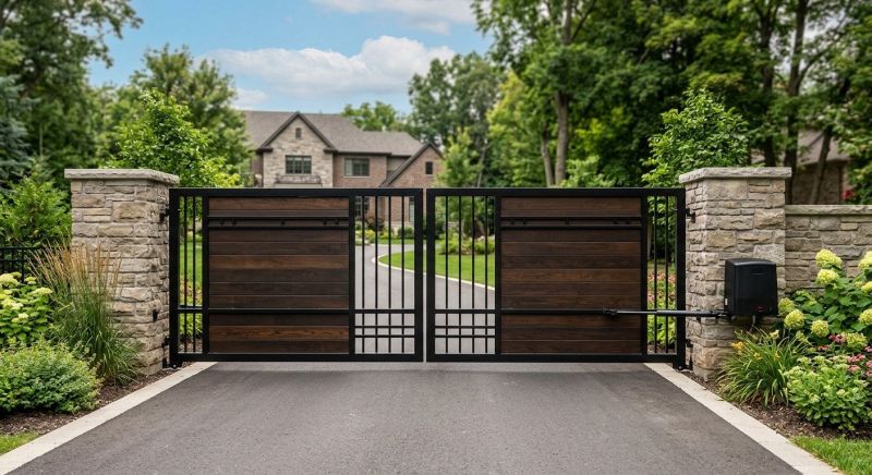 Entrance Gate Installation in Littleton, CO