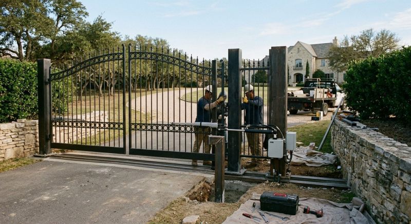 Main Gate Installation in Seattle, WA